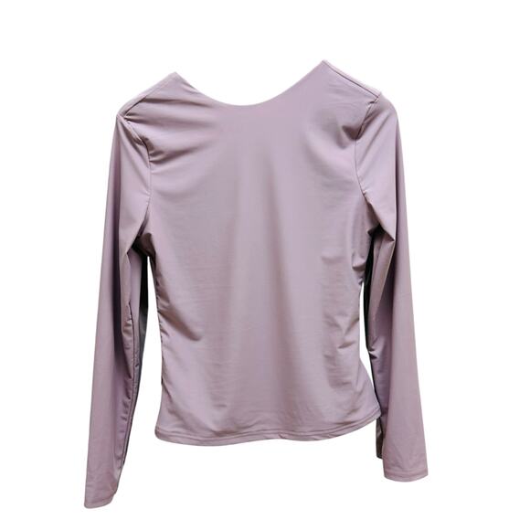 Missguided Large Deep Back Fitted Long Sleeve Top NWT - Picture 1 of 7